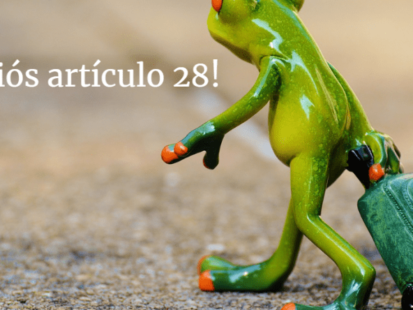 Adiós artículo 28 de la Ley Hipotecaria