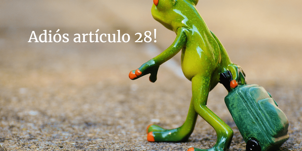 Adiós artículo 28 de la Ley Hipotecaria